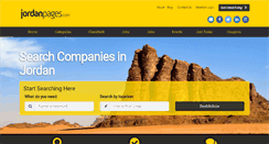 Desktop Screenshot of jordanpages.com
