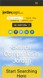 Mobile Screenshot of jordanpages.com